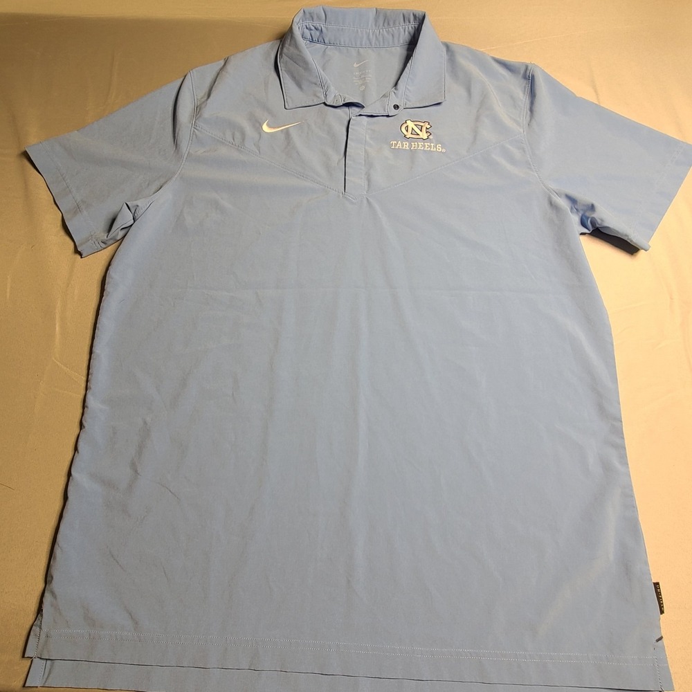 Nike Dri Fit Polo XL Mens North Carolina Tar Heels On Field Game Day Logos NCAA